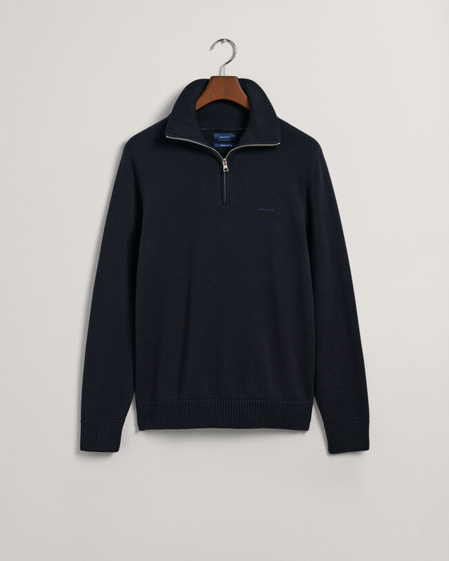 Supima Cotton Half-Zip Sweater