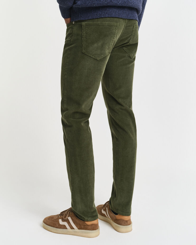 Slim Fit Corduroy Jeans