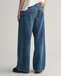 Low-Waisted Wide Leg Jeans