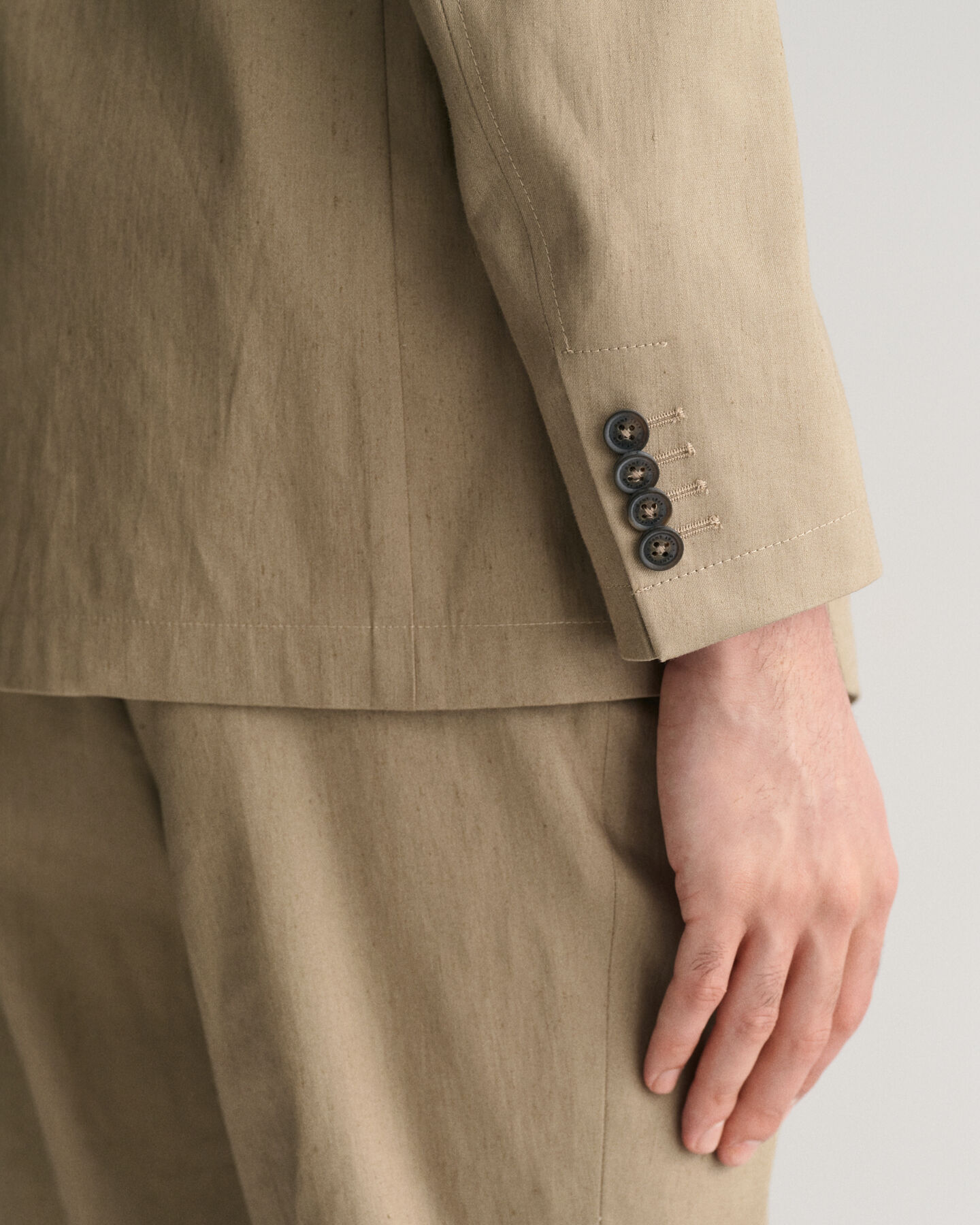 Cotton Linen Suit Blazer