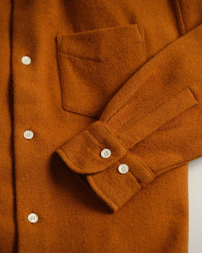 GANT x Wrangler Relaxed Fit Wool Shirt