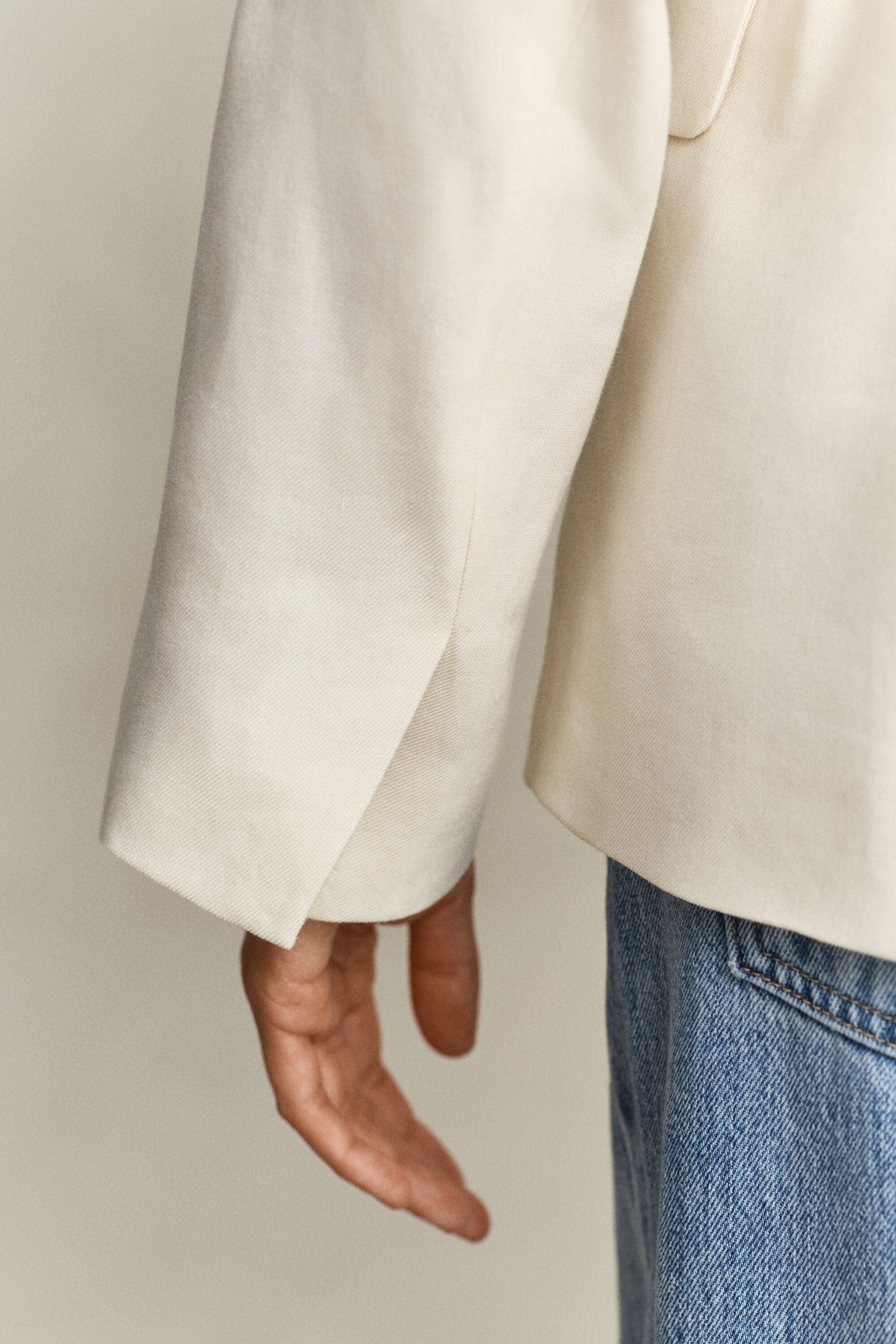 Linen Stretch Blazer
