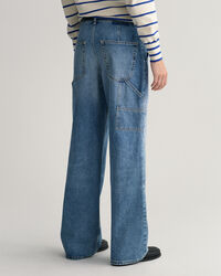 Wide Leg Cargo Jeans