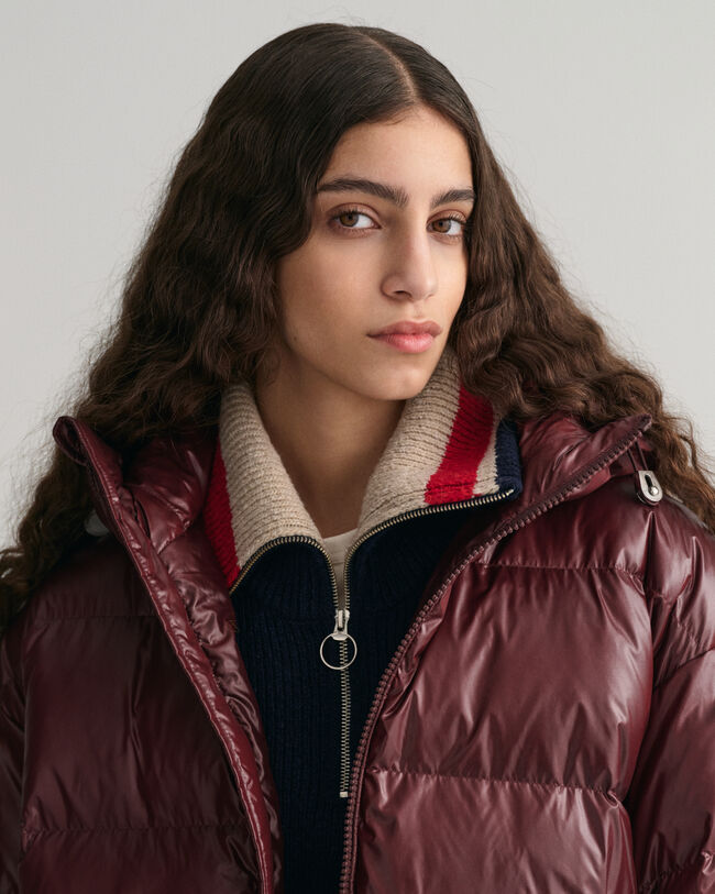 Shiny Down Puffer Jacket