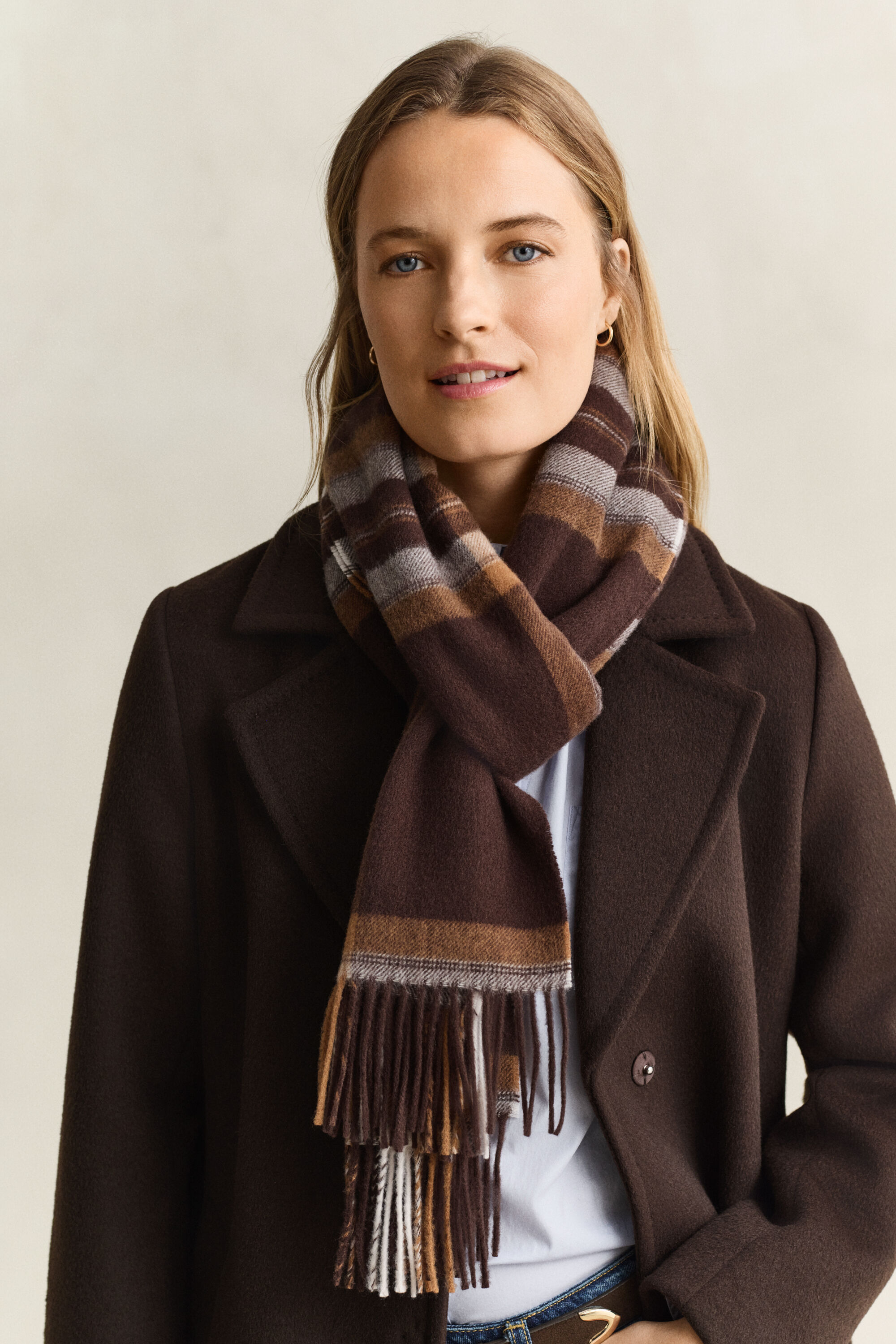 Tartan Wool Scarf