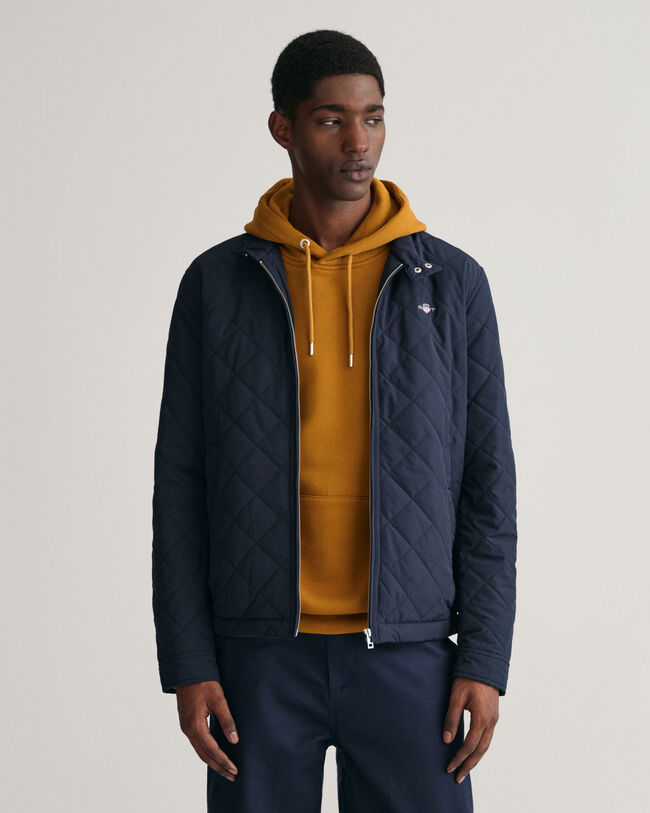 the north face quilted hoodie