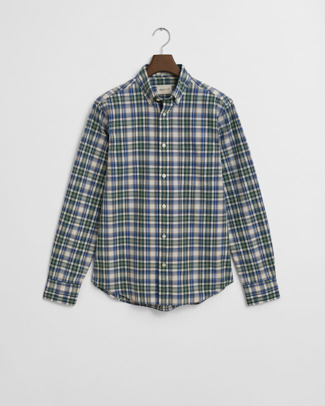 Regular Fit Checked Archive Poplin Shirt
