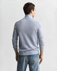 Extra Fine Merino Wool Half-Zip Sweater