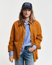 Relaxed Fit Houndstooth Shirt