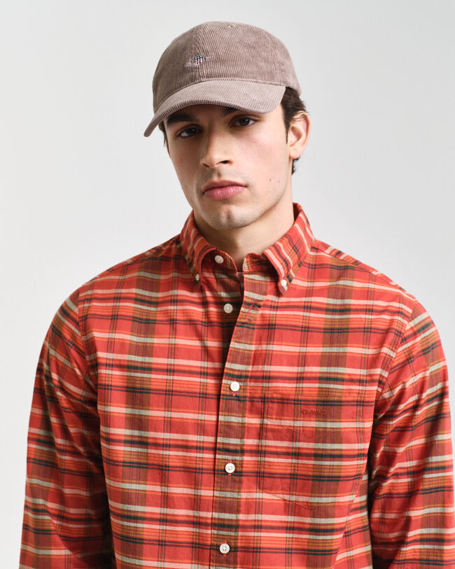 Regular Fit Checked Archive Poplin Shirt
