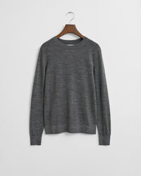 Extra Fine Merino Wool Crew Neck Sweater