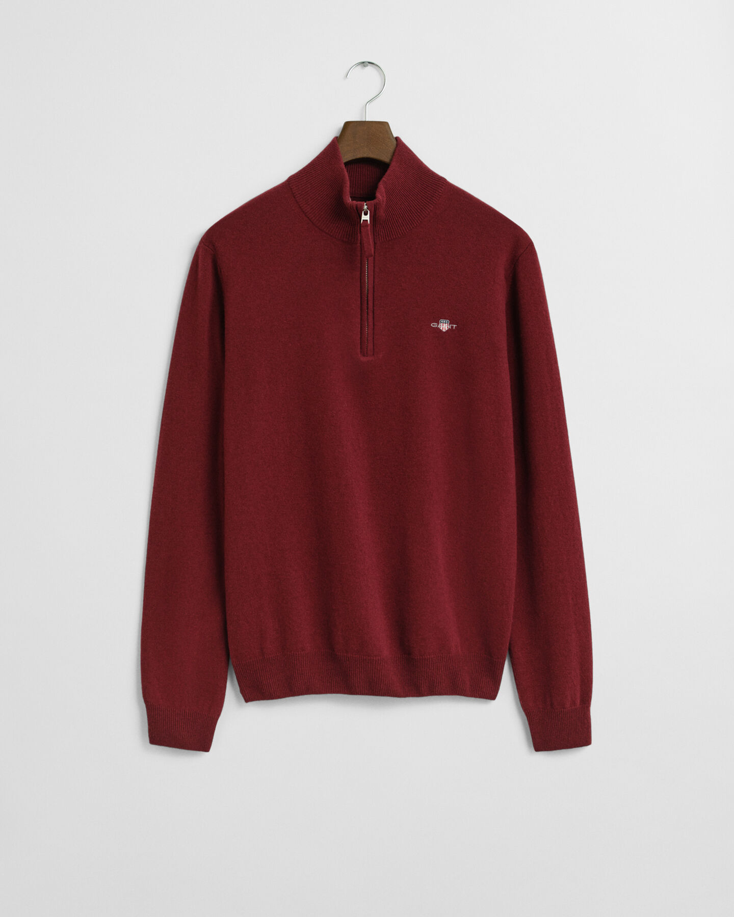Superfine Lambswool Half-Zip Sweater