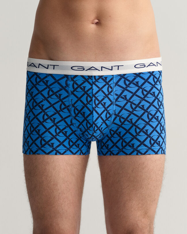 3-Pack Monogram G Print Trunks