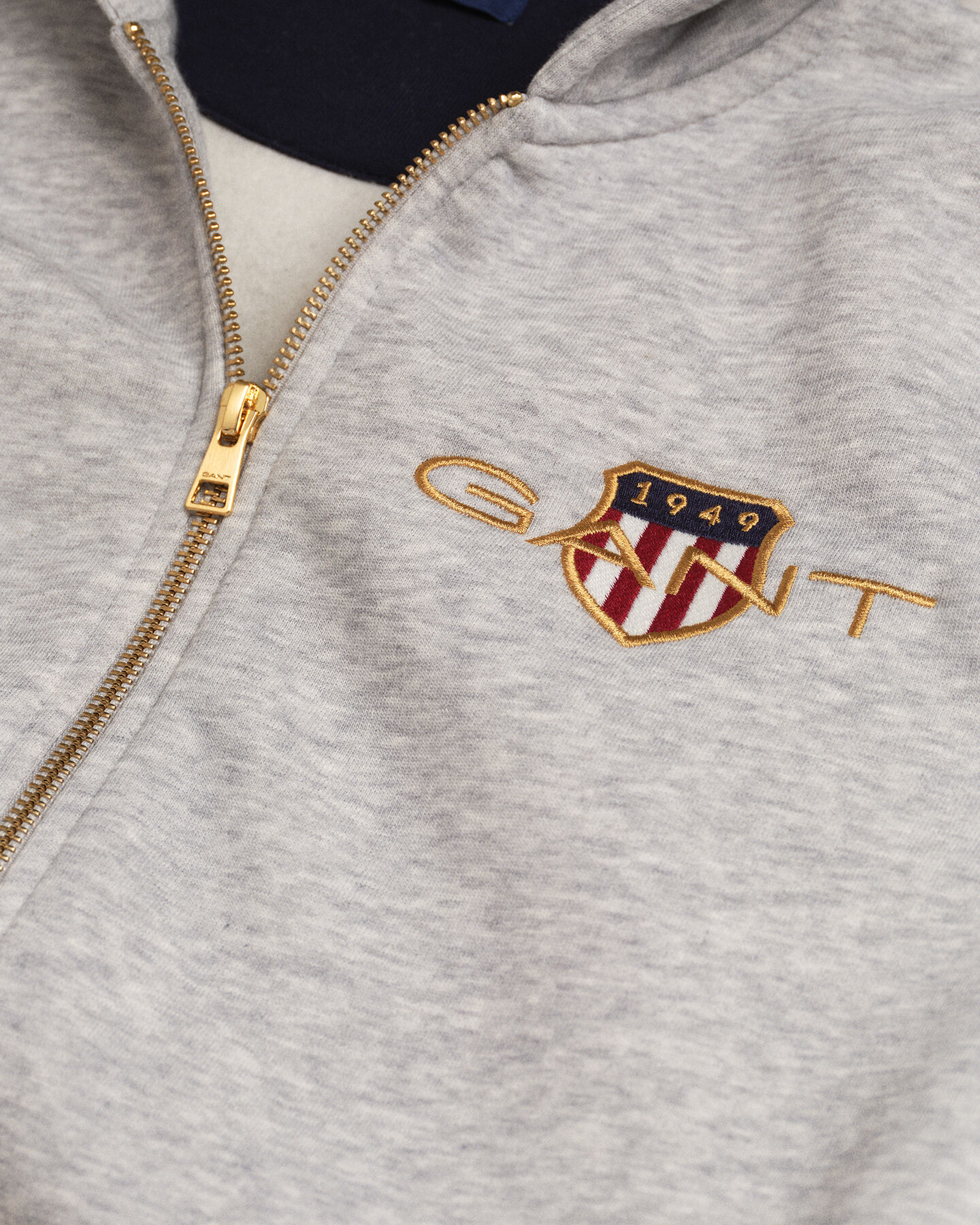 Teens Medium Archive Shield Zip Hoodie