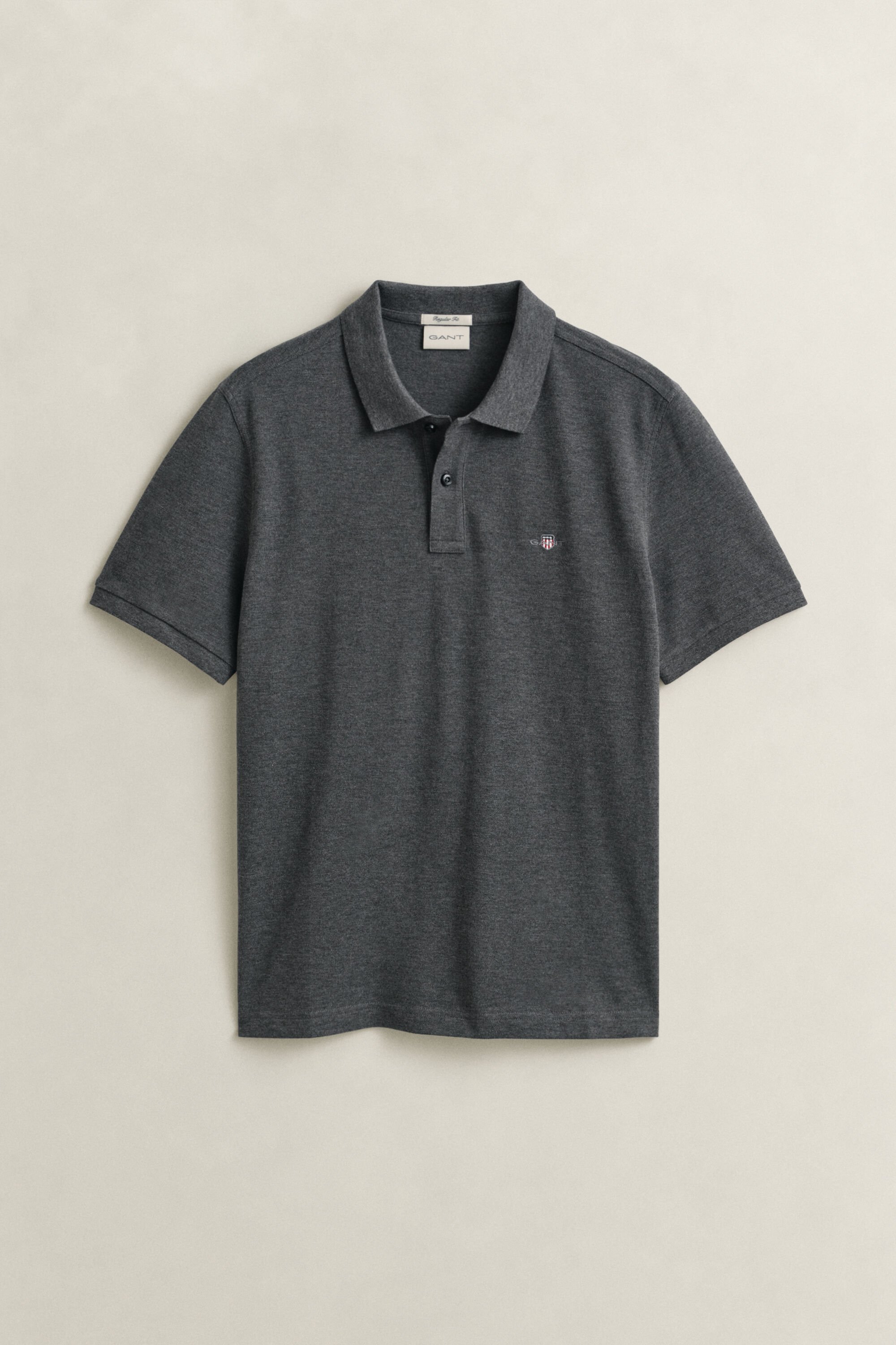 Regular Fit Shield Piqué Polo Shirt