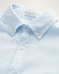 Regular Fit Textured Cotton Linen Shirt