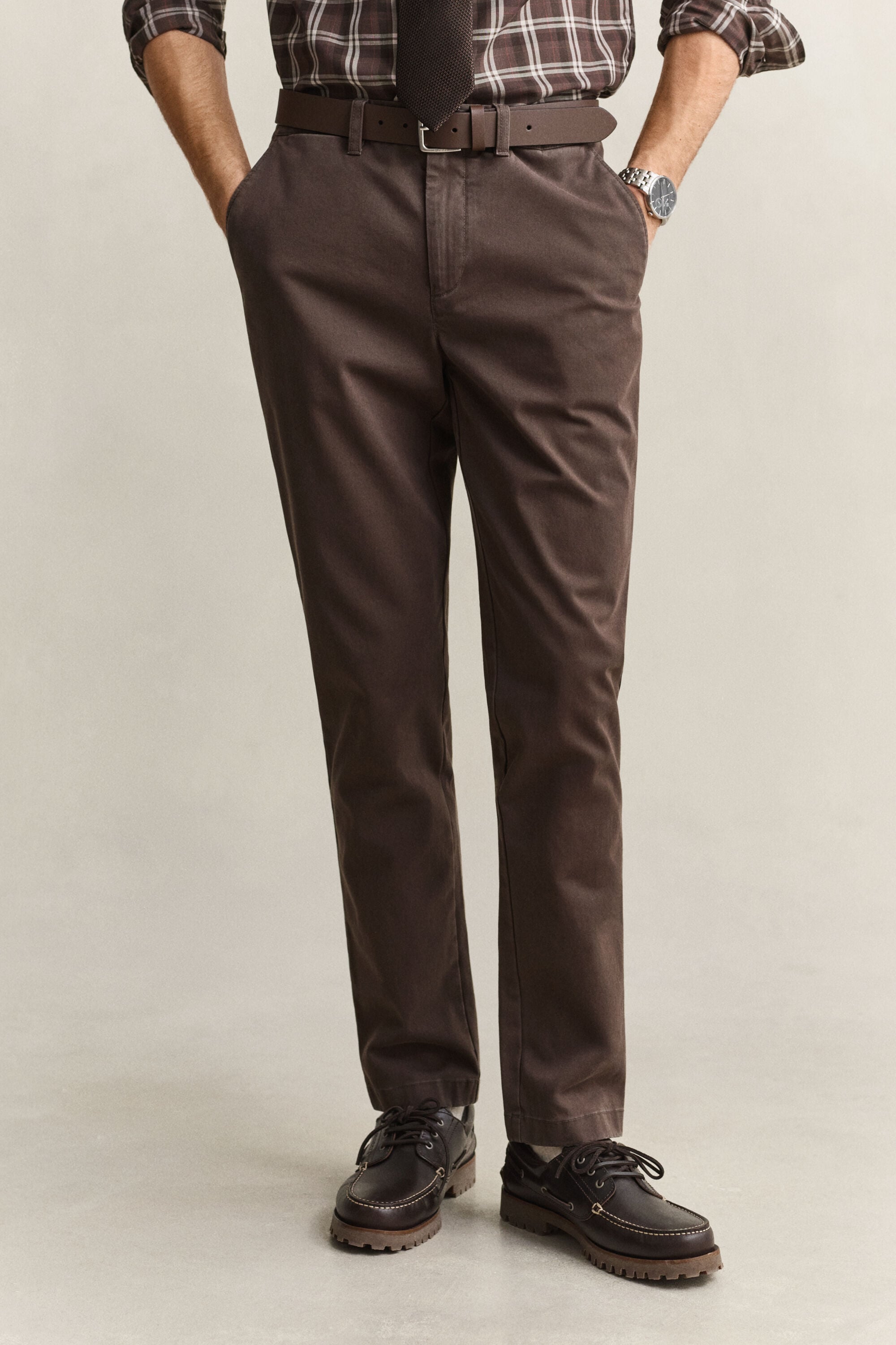 Slim Fit Comfort Chinos