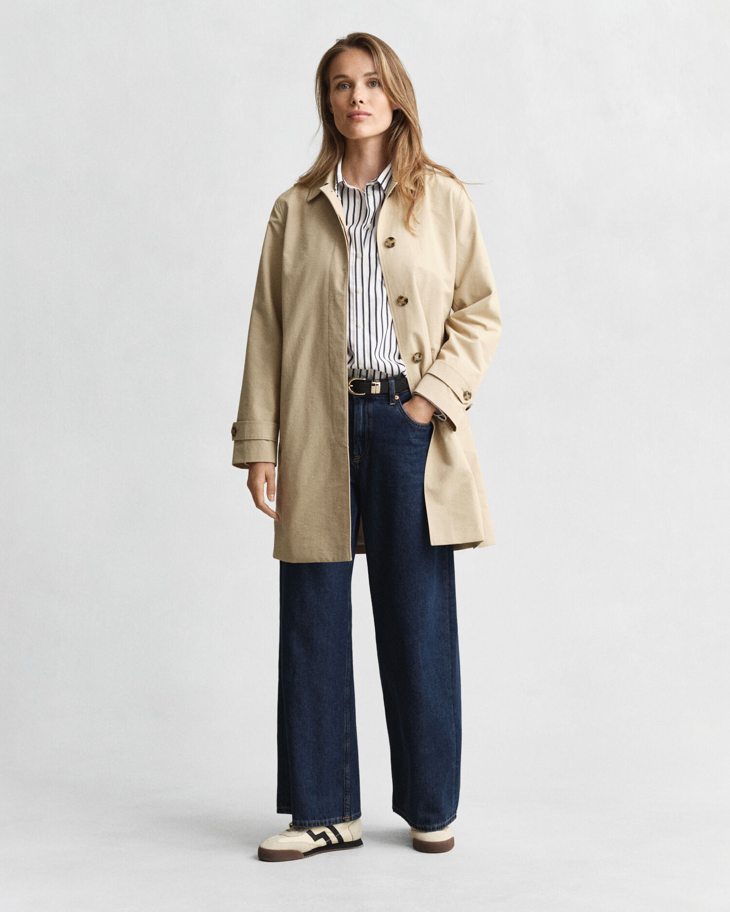 Car Coat — OAT BEIGE