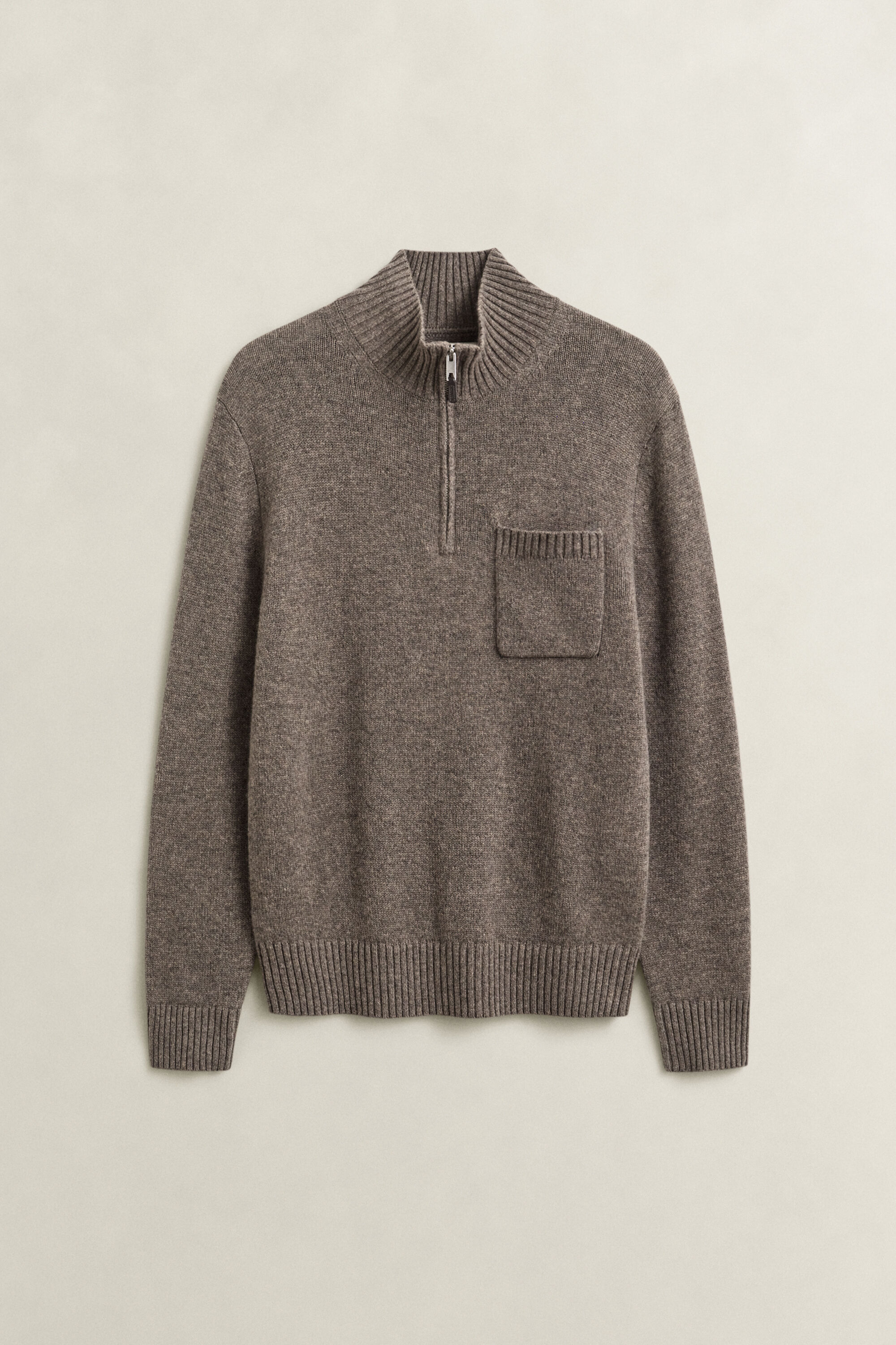 Cashmere Half-Zip Sweater