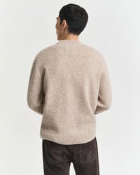 Scottish Wool Crew Neck Sweater
