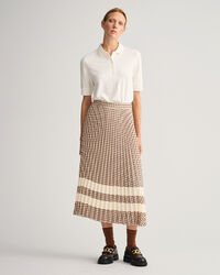 Detail Collar Piqué Polo Shirt