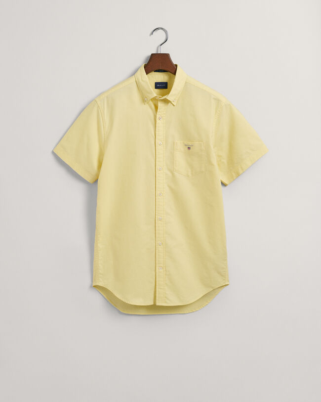 Regular Fit Short Sleeve Oxford Shirt