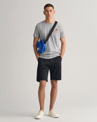 Hallden Slim Fit Twill Shorts
