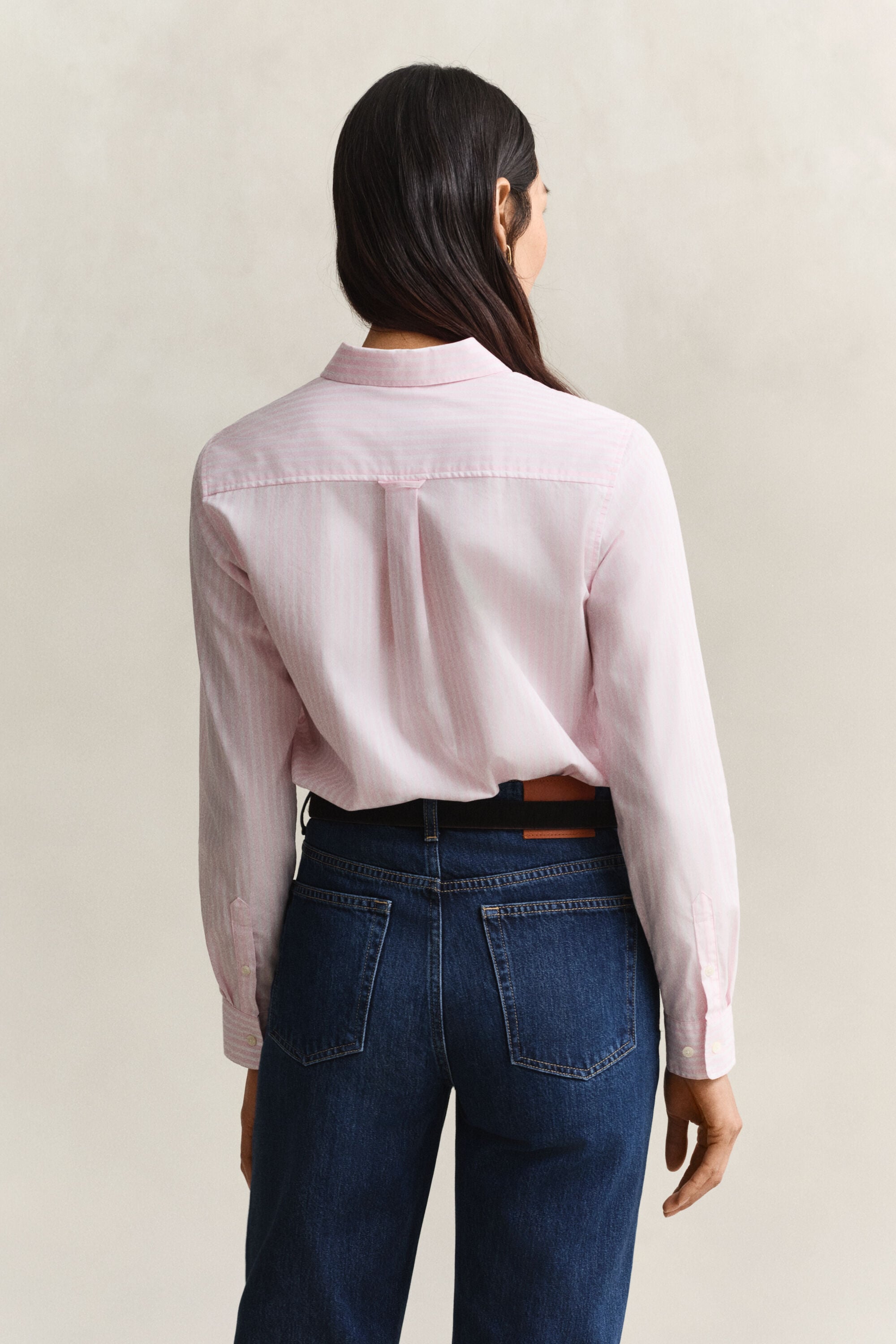 Classic Regular Striped Poplin Shirt