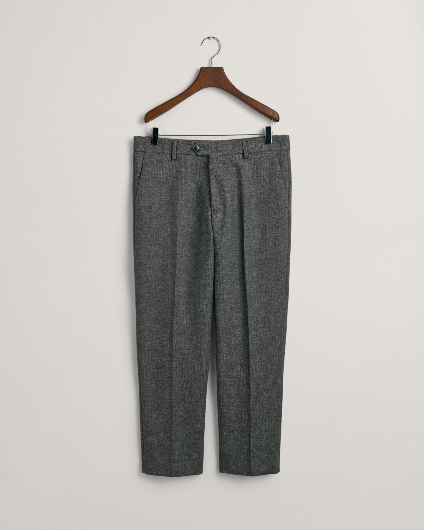Tapered Herringbone Pants