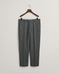 Tapered Herringbone Pants