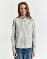 Regular Fit Classic Striped Poplin Shirt