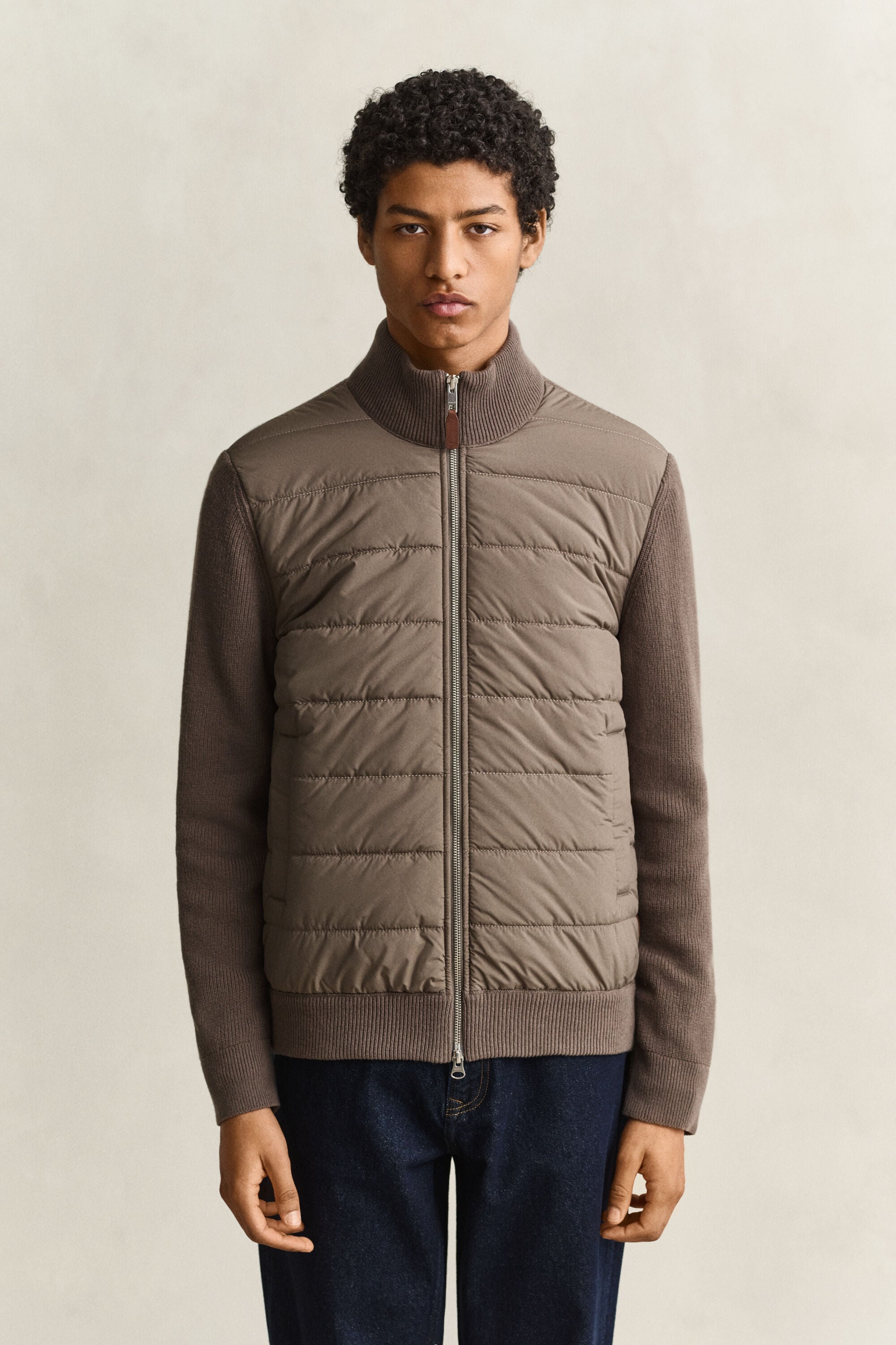 Hybrid Zip Cardigan