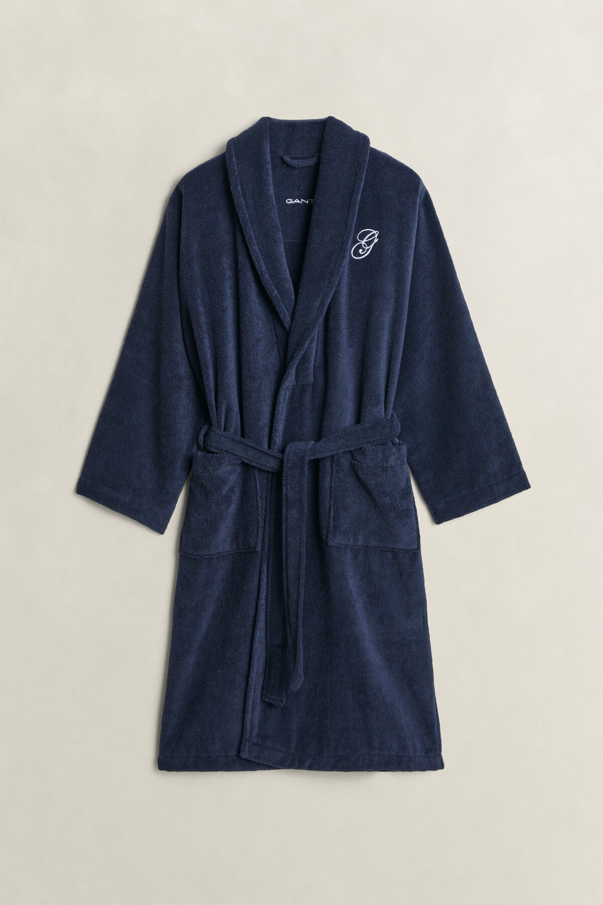 Embroidered Robe — MARINE