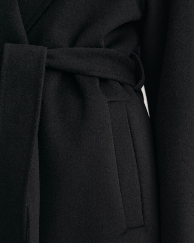 Handstitched Belted Coat