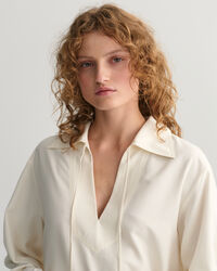 Relaxed Fit Popover Tunic