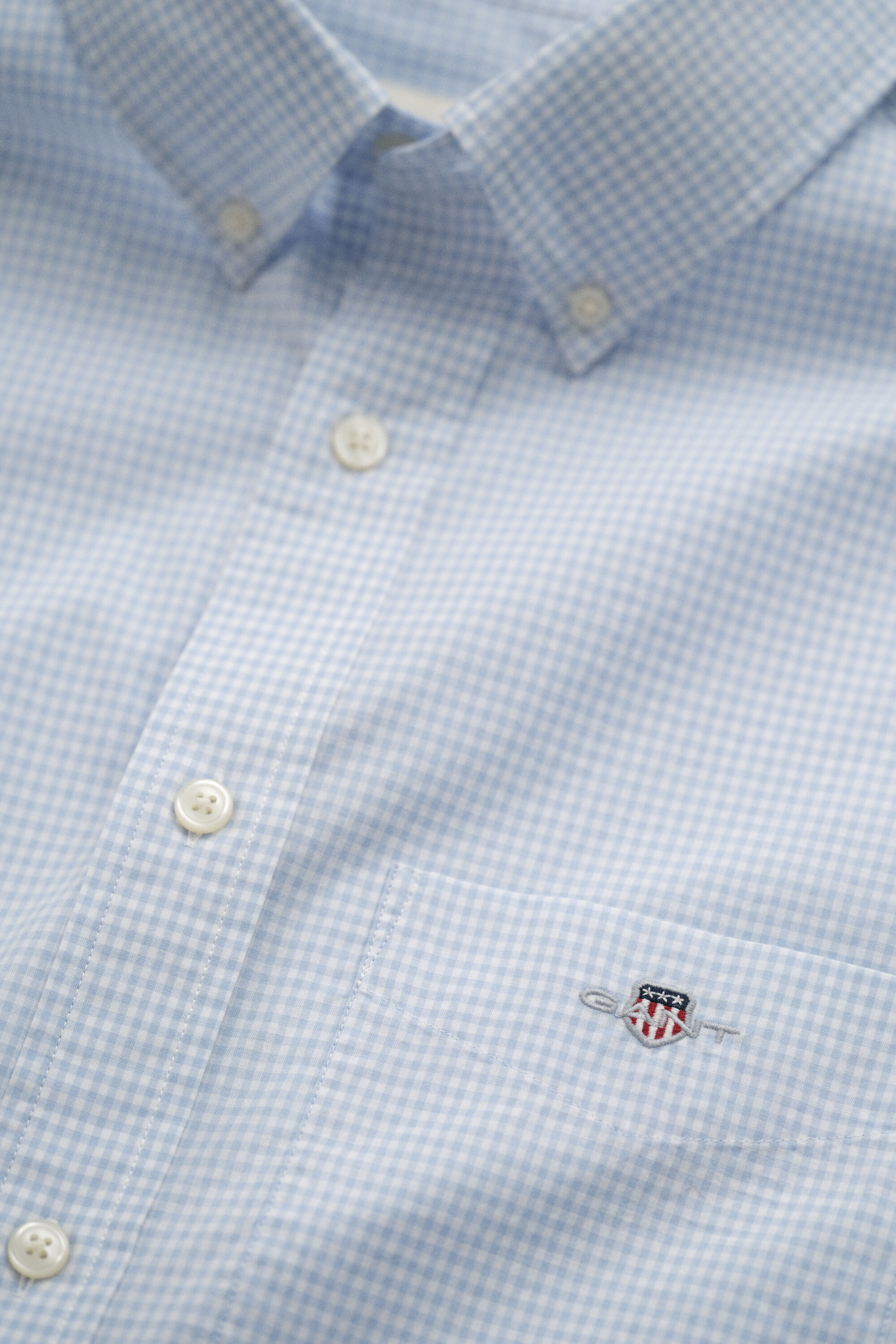 Gingham Classic Poplin Shirt