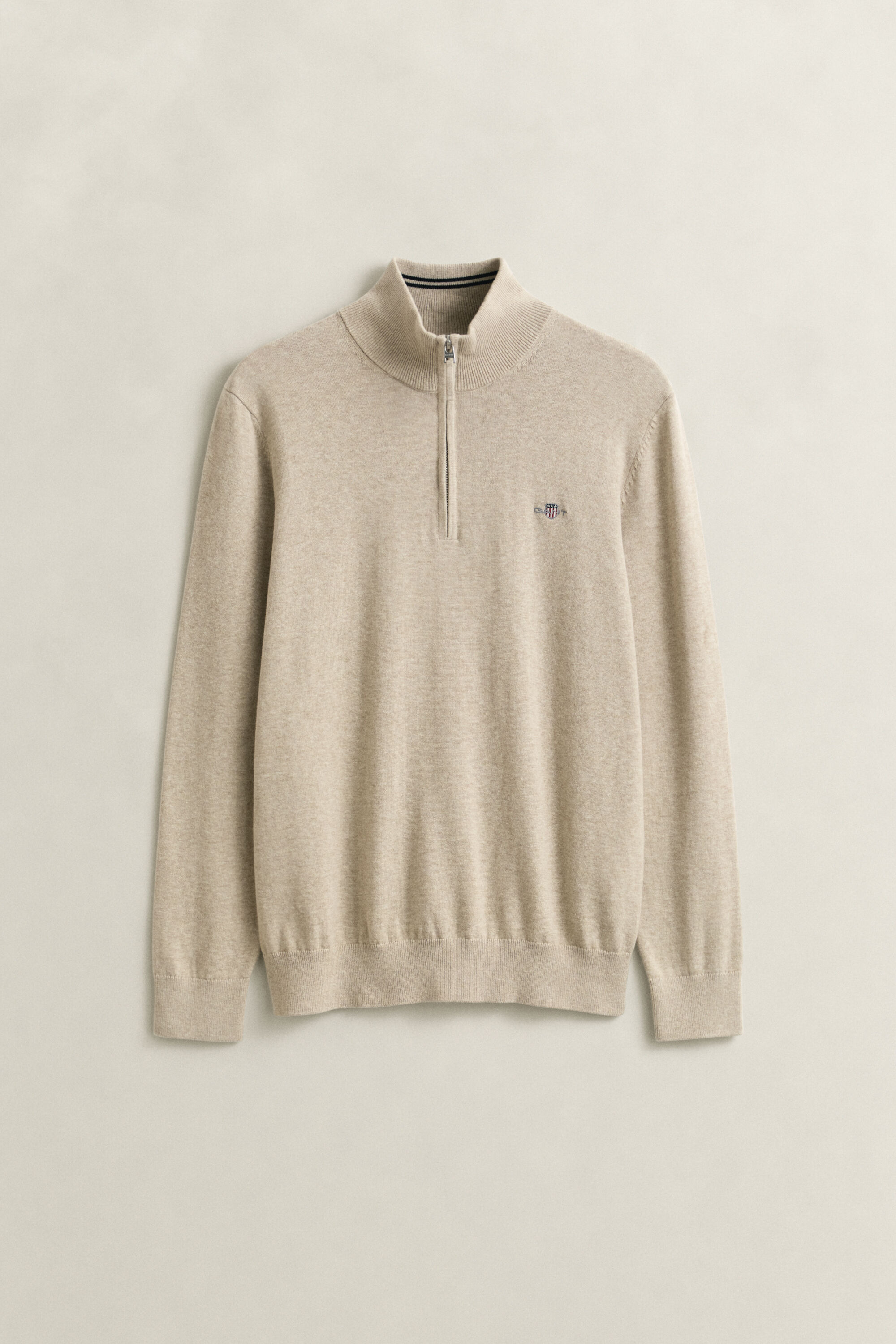 Classic Cotton Half-Zip Sweater