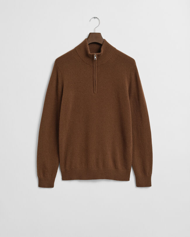 Cashmere Half-Zip Sweater