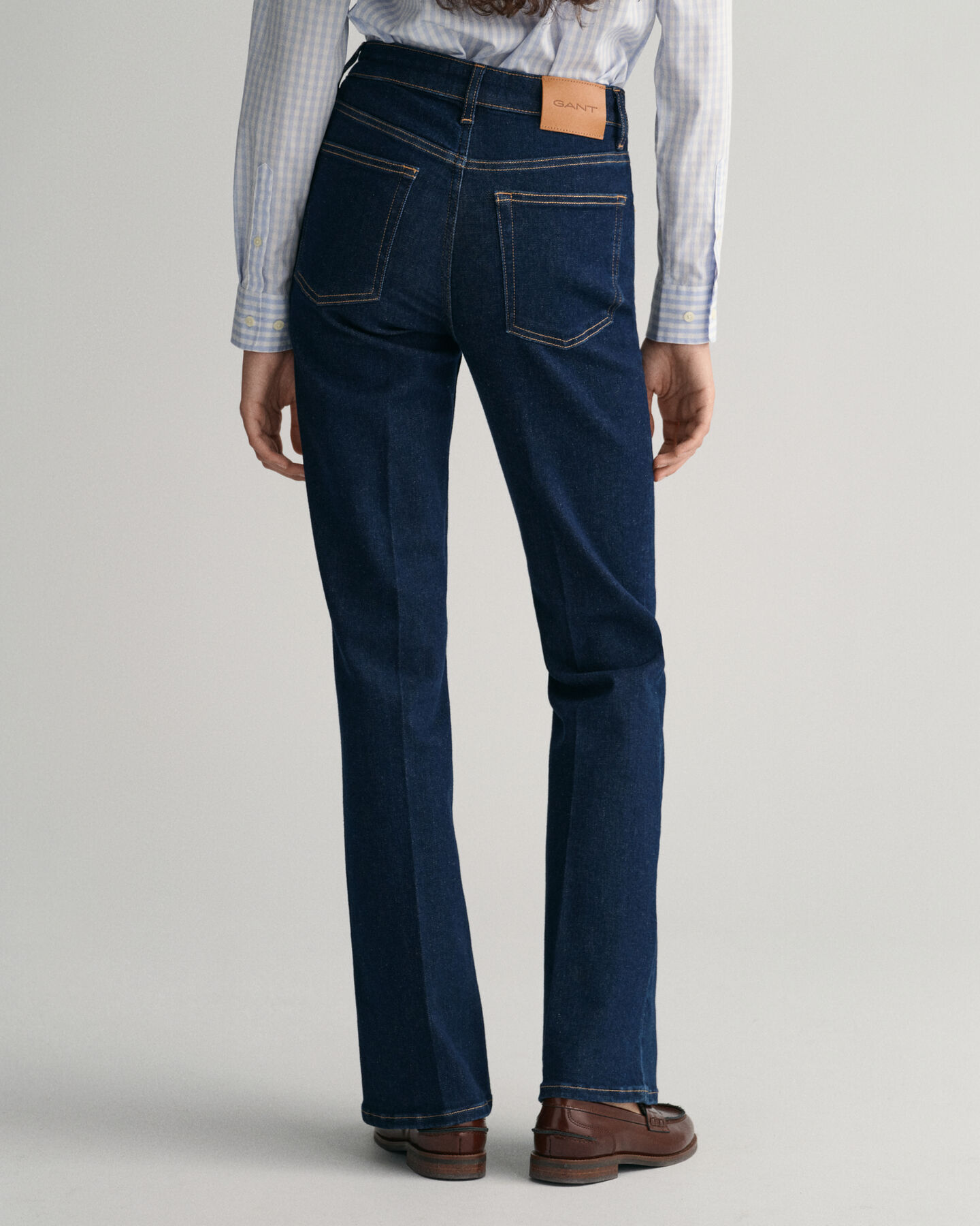 Slim Fit Flared Jeans