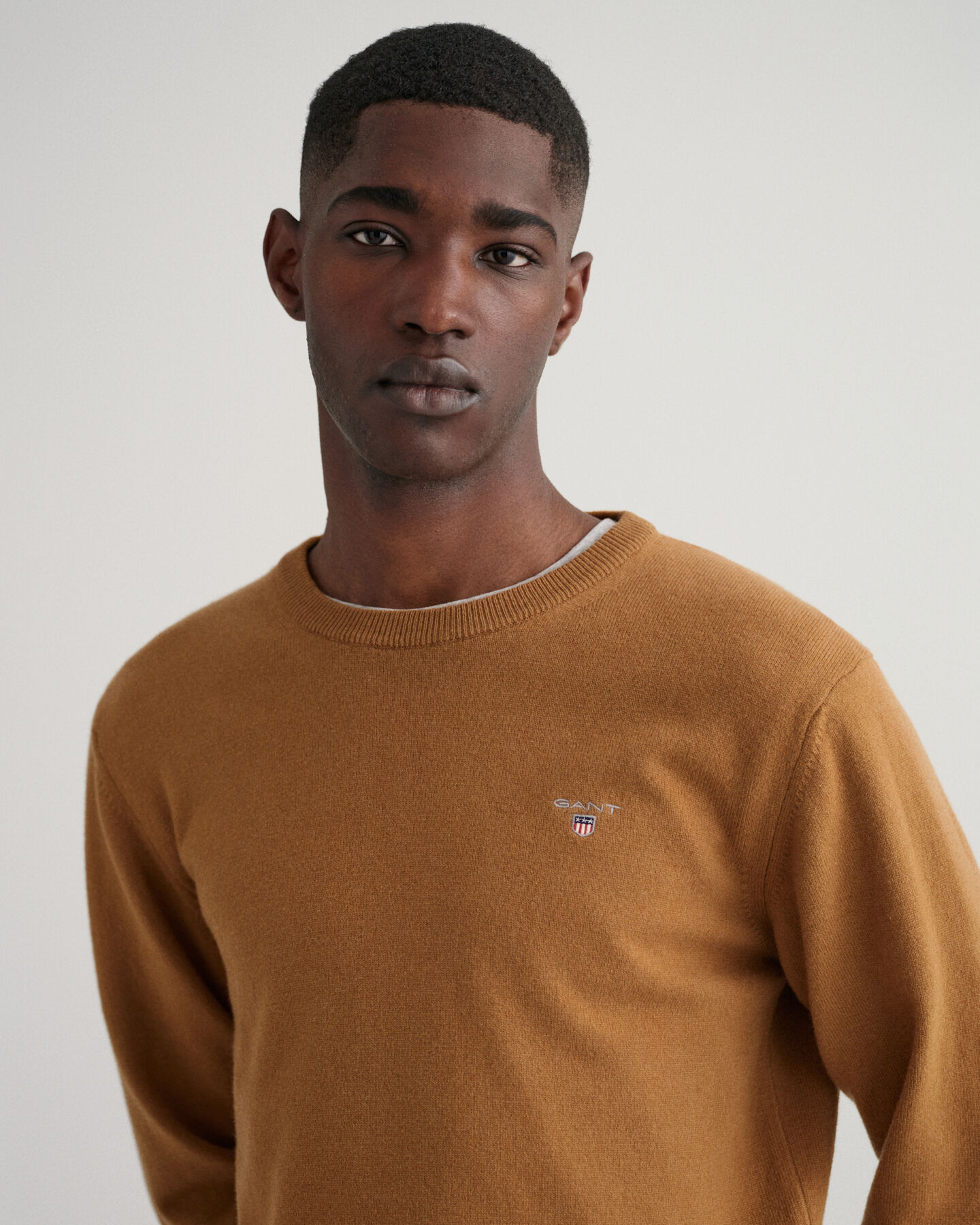 Super Fine Lambswool Crew Neck Sweater