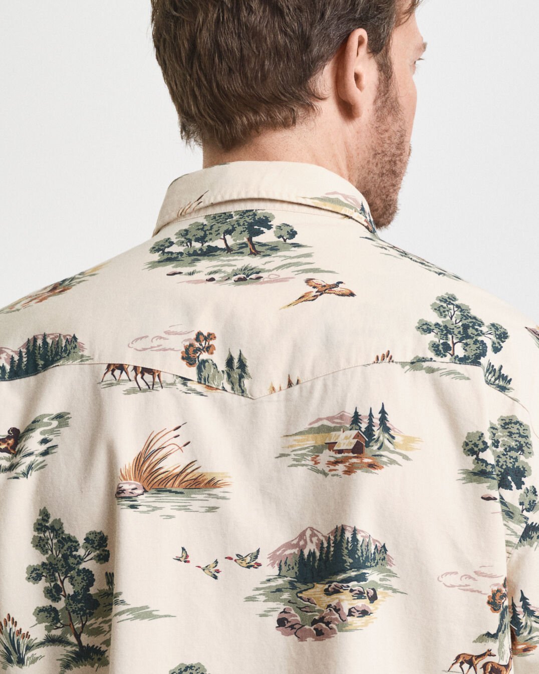 Relaxed Fit Printed Rodeo Shirt