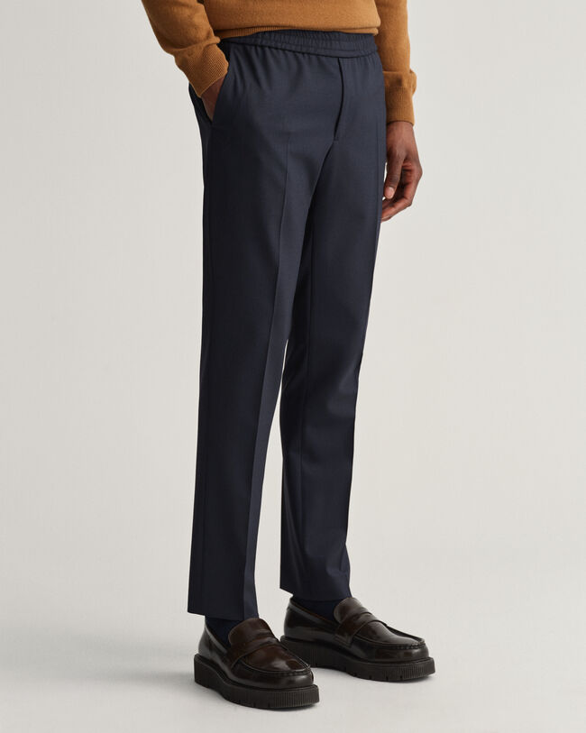 Hallden Slim Fit Twill Joggers