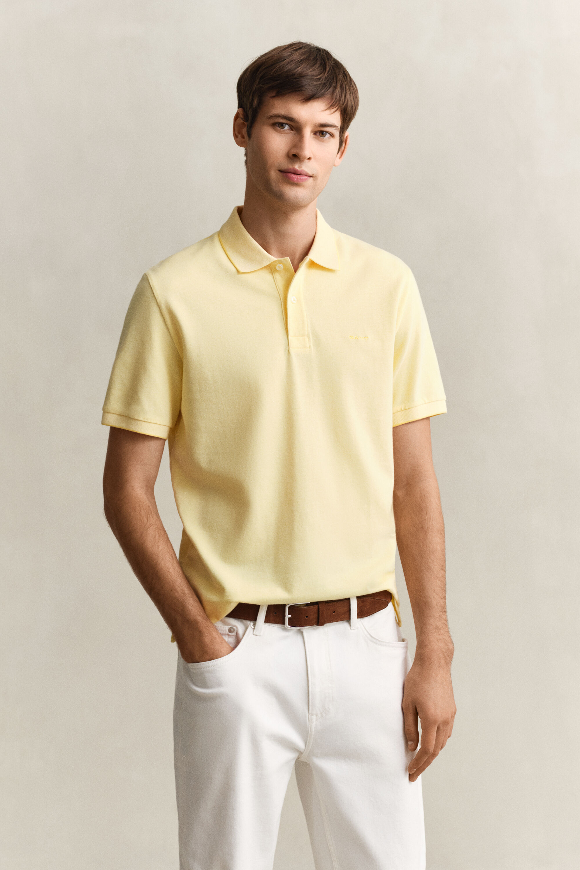 Two-Toned Polo Shirt