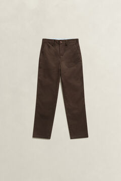 Teen Boys Chinos — SHADOW BROWN 2