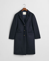 Classic Tailored Fit Wool Coat