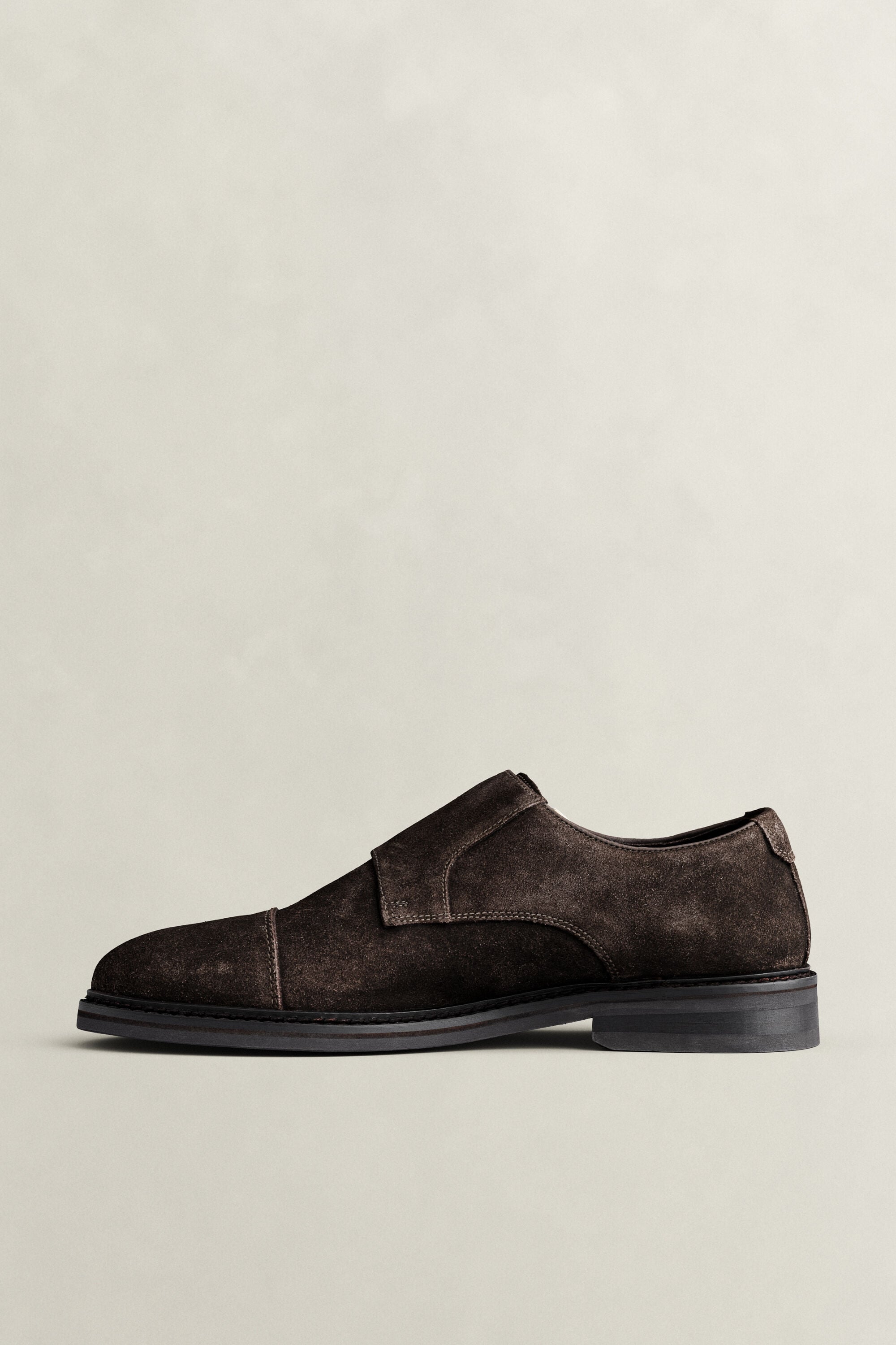 Bidford Suede Derby Shoes — DARK BROWN