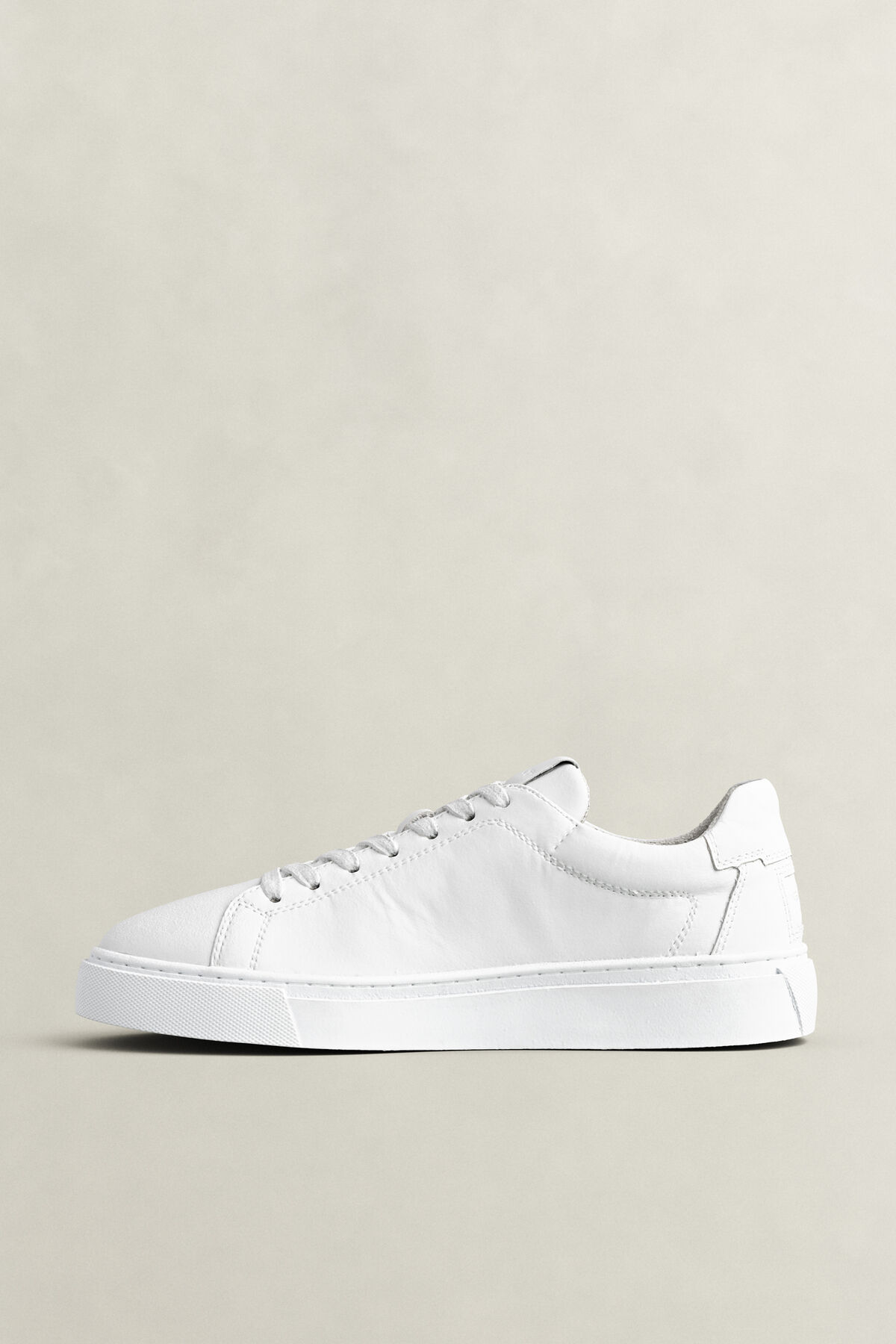 McJulien Leather Sneakers — WHITE