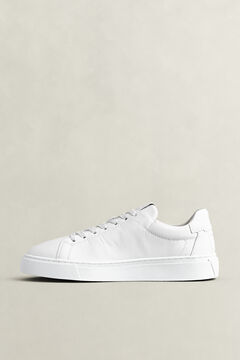 McJulien Leather Sneakers — WHITE 4