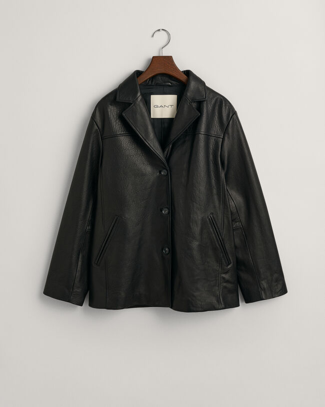 Leather Blazer Jacket