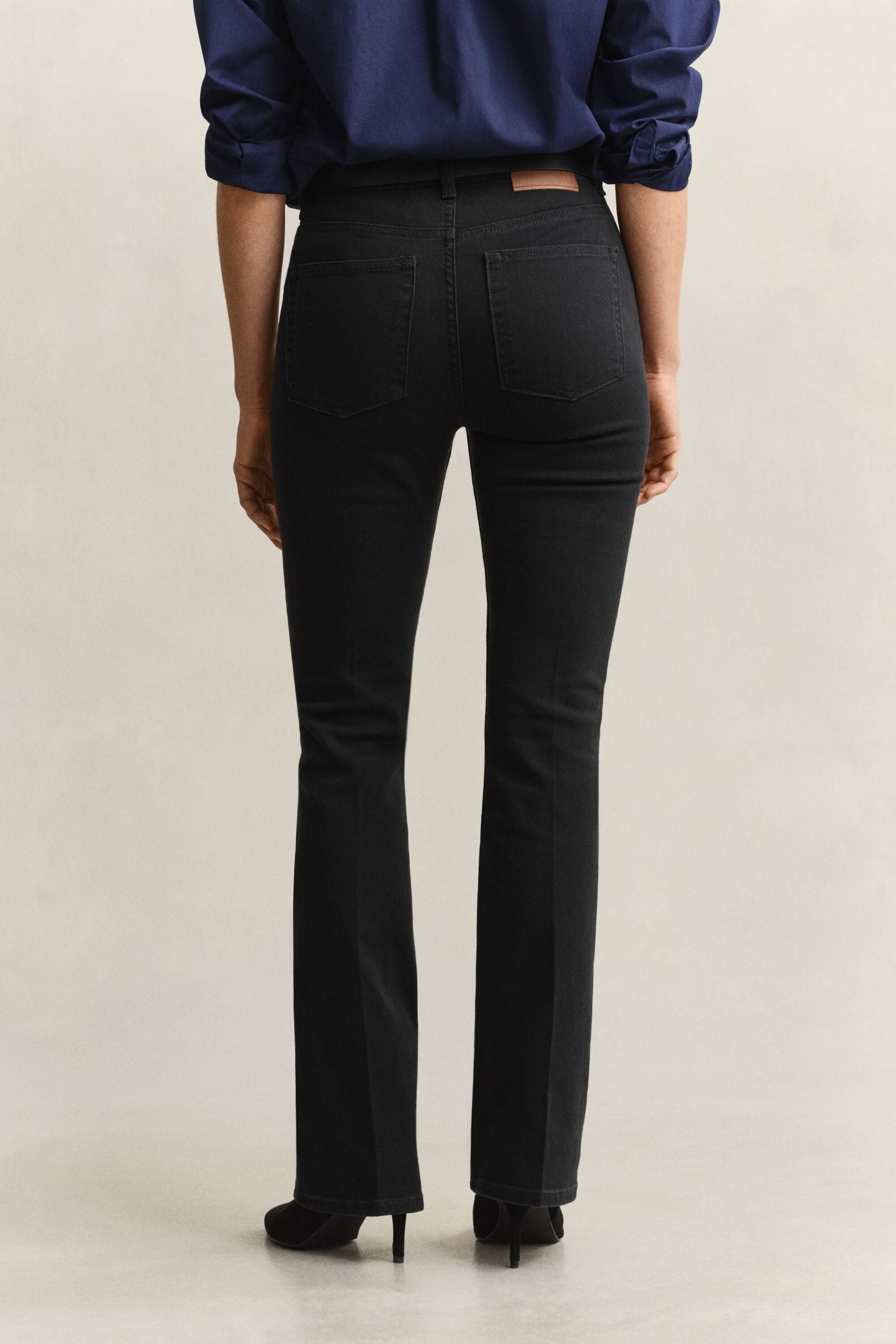 Slim Flared Stretch Jeans